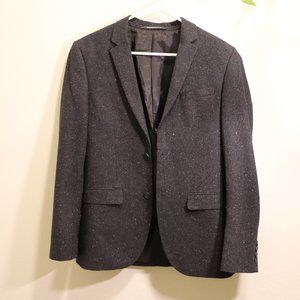 Mens - H&M Heathered Grey Blazer (not padded)